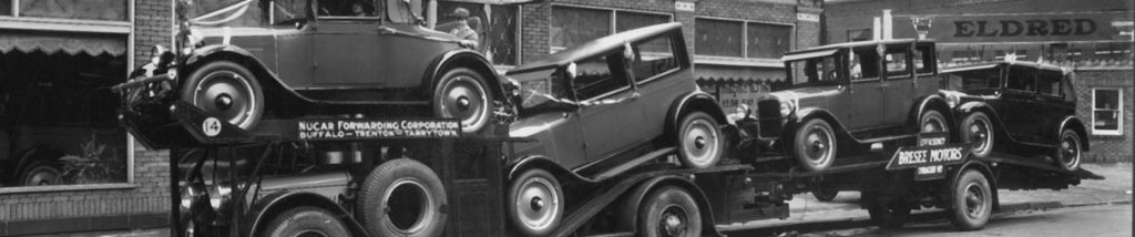 THE EARLY HISTORY OF CAR TRANSPORTATION