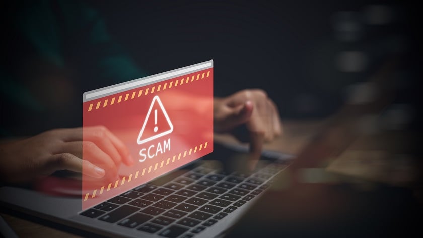 Alert highlighting scams during vehicle shipping