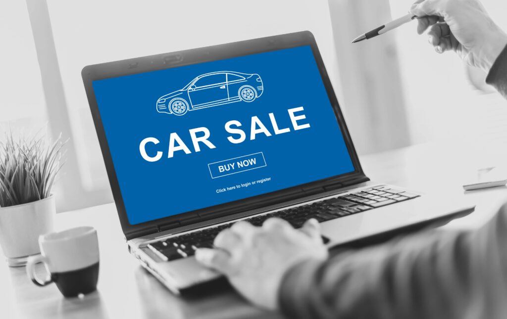 Online car trading market