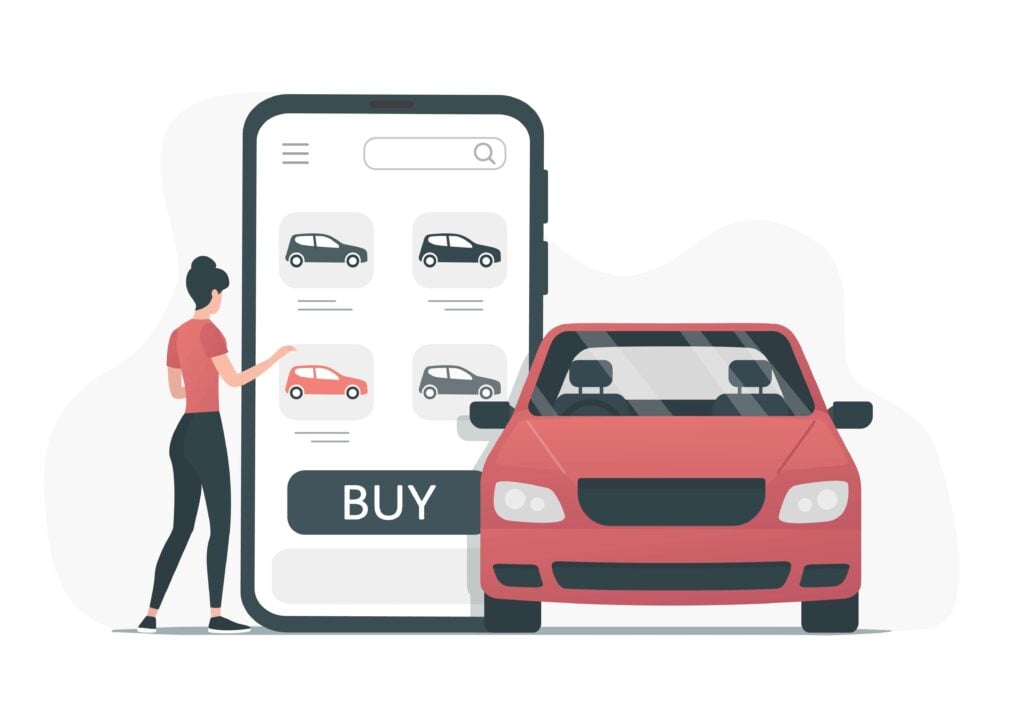 Buying a car online