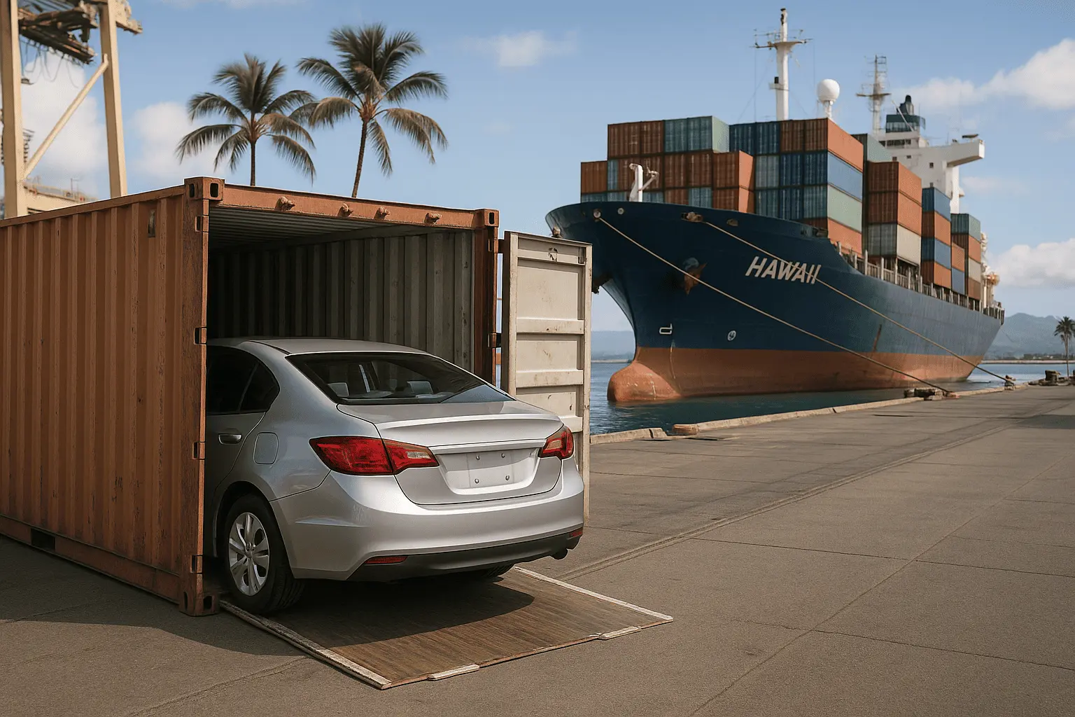 Hawaii car shipping