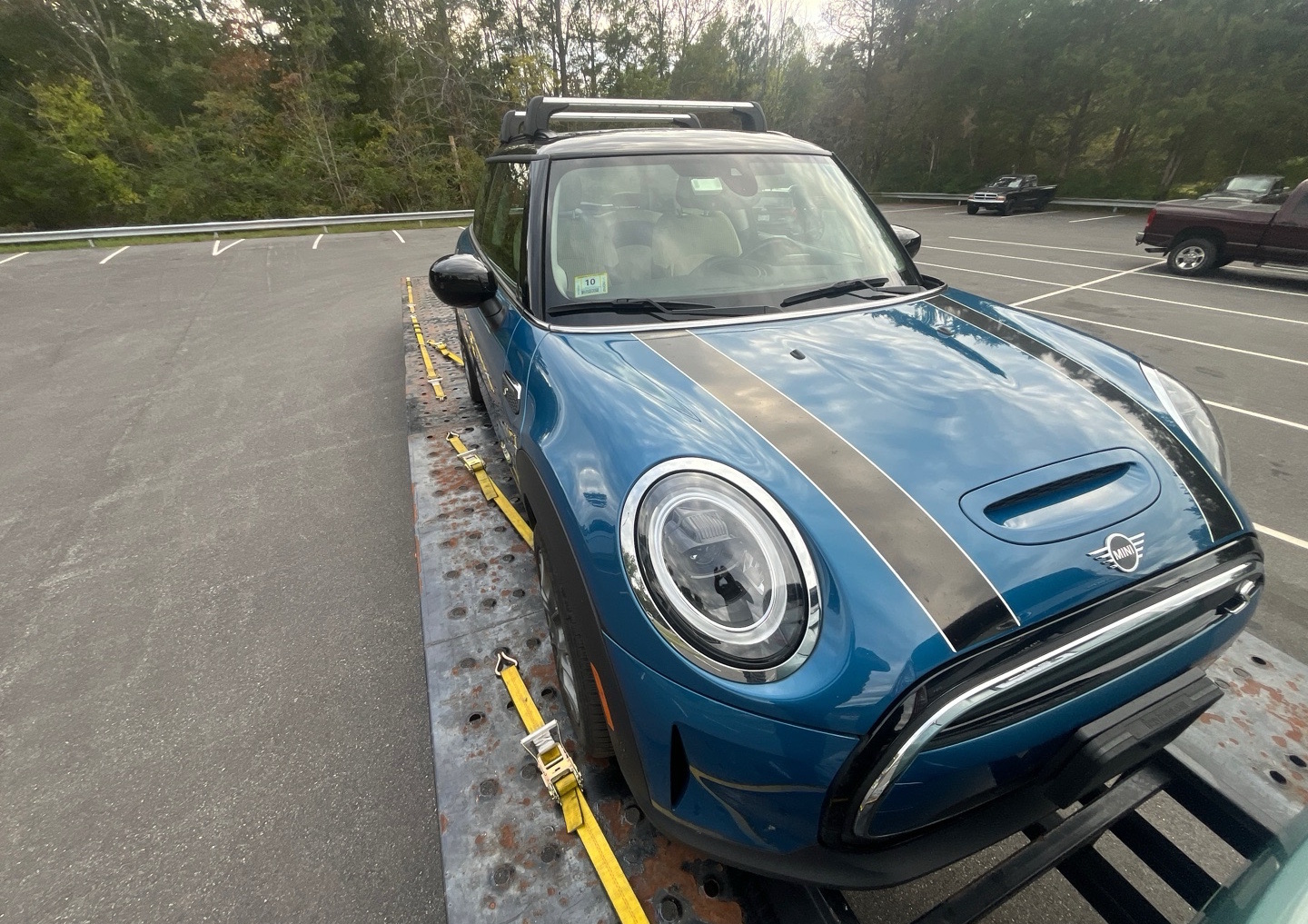 Next‑Day Car Transport of a Mini Cooper from Ruther Glen to Shrewsbury